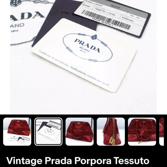 Valentine’s Day special
Prada Borsa a Mano Canapa Cinghiale Cognac Tote - - Picture 13 of 16